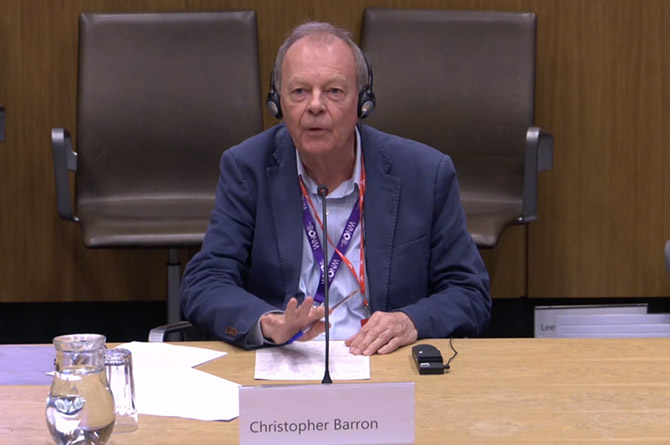 WNO interim general director Christopher Barron