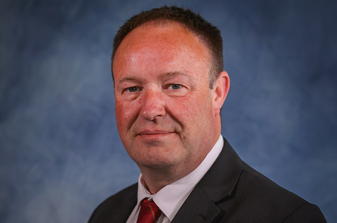 Cllr Gary Johnston, Labour councillor for Newbridge