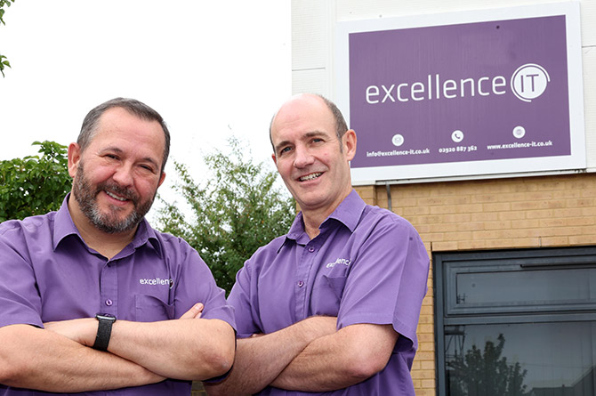 Andrew Beer and Andy Green of Excellence IT