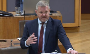 Health secretary Jeremy Miles