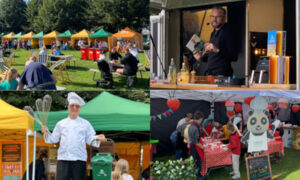 More than 3,500 people attended Risca Food FEASTival