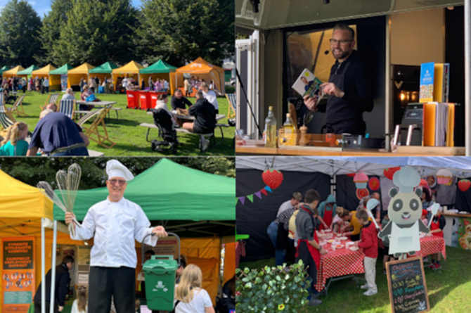 More than 3,500 people attended Risca Food FEASTival