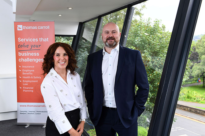 Sarah Edwards and Gareth Cotty