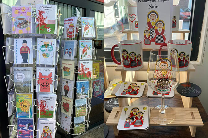 Tidy Arts specialises in Welsh-themed cards and gifts