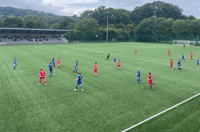 The Bluebirds suffered a 4-1 defeat to Llanelli Town
