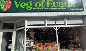Veg of Evans' current site at 16 Penallta Road