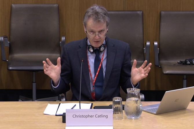 Christopher Catling, of the Royal Commission on the Ancient and Historical Monuments of Wales