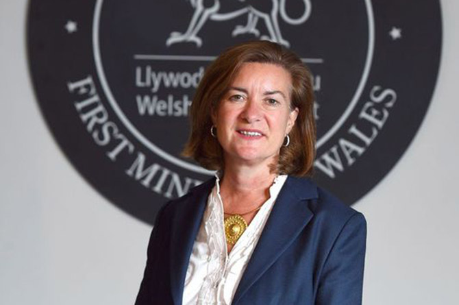 Wales' First Minister Eluned Morgan