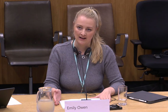 Emily Owen, deputy leader of Conwy Council