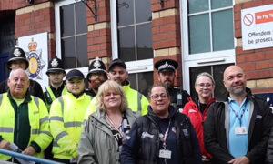 Gwent Police, Caerphilly County Borough Council, and the DVSA are involved in the Respect Rhymney project