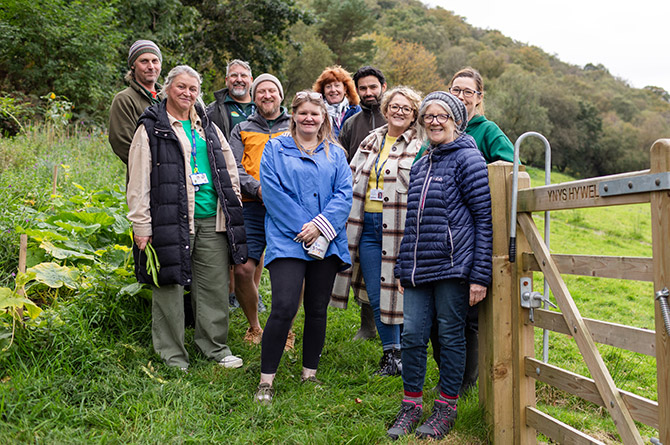 Ynys Hywel Farm has won a Green Flag award