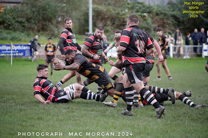 Risca earned a 36-36 draw against Usk
