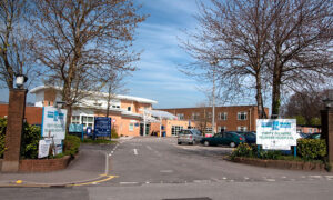 The current Velindre Hospital in Whitchurch