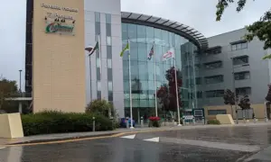 Caerphilly County Borough Council's headquarters in Tredomen