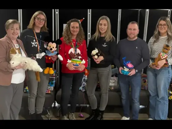 Council staff supported the Toy Box Project ahead of Christmas