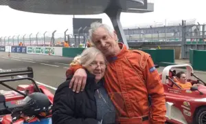 Graham Cole with wife Susan Cole