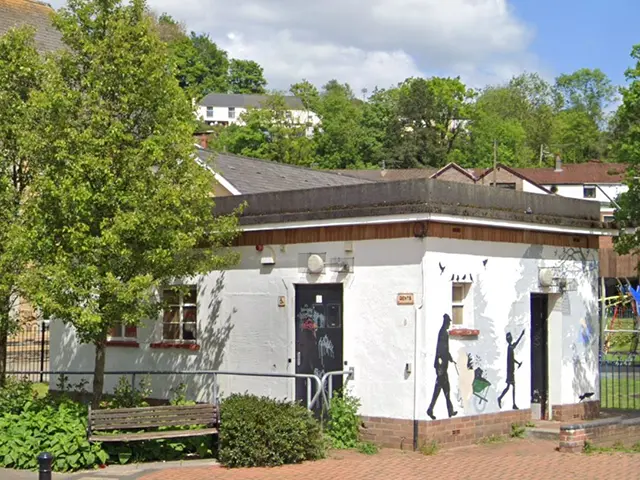 Public toilets in Tredegar Park, Risca