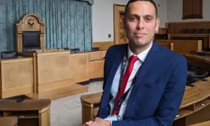 Newport Council leader Dimitri Batrouni