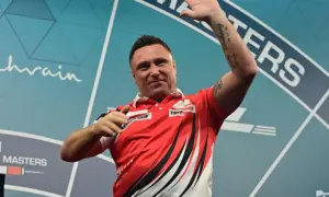 Gerwyn Price reached the final at the Bahrain Darts Masters