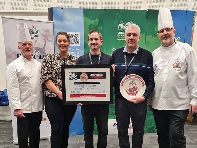 Coleg y Cymoedd scooped 31 awards at this year's Coleg y Cymoedd impressed judges once again at the Welsh International Culinary Championships