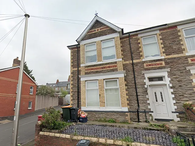 27 Morden Road, Newport, pictured in May 2023