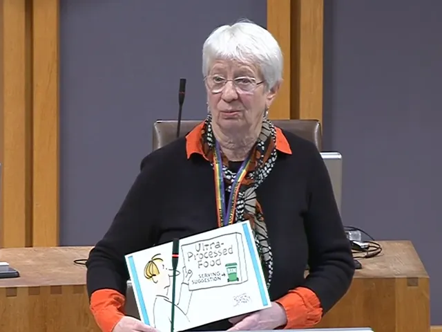 Labour MS Jenny Rathbone during the debate