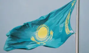 Kazakhstan flag