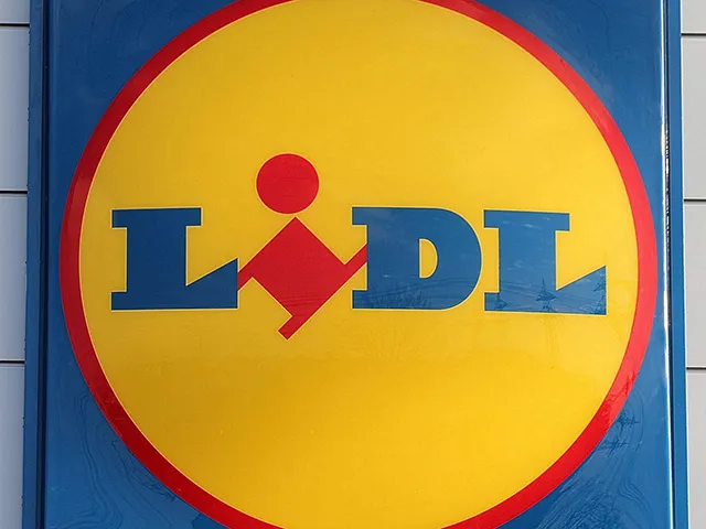 Lidl logo stock image