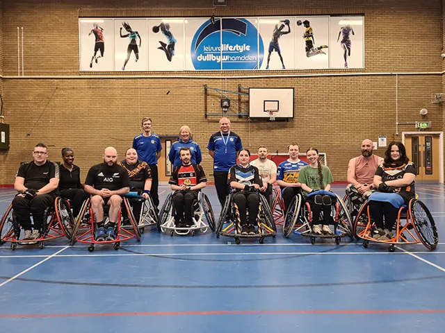 Aber Valley Wolves' wheelchair rugby league team