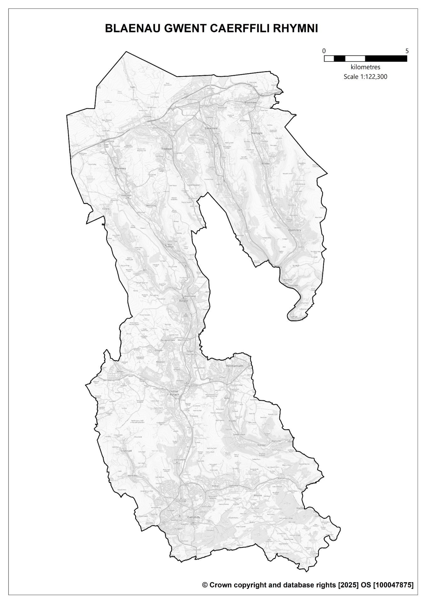 The new Blaenau Gwent Caerffili Rhymni constituency