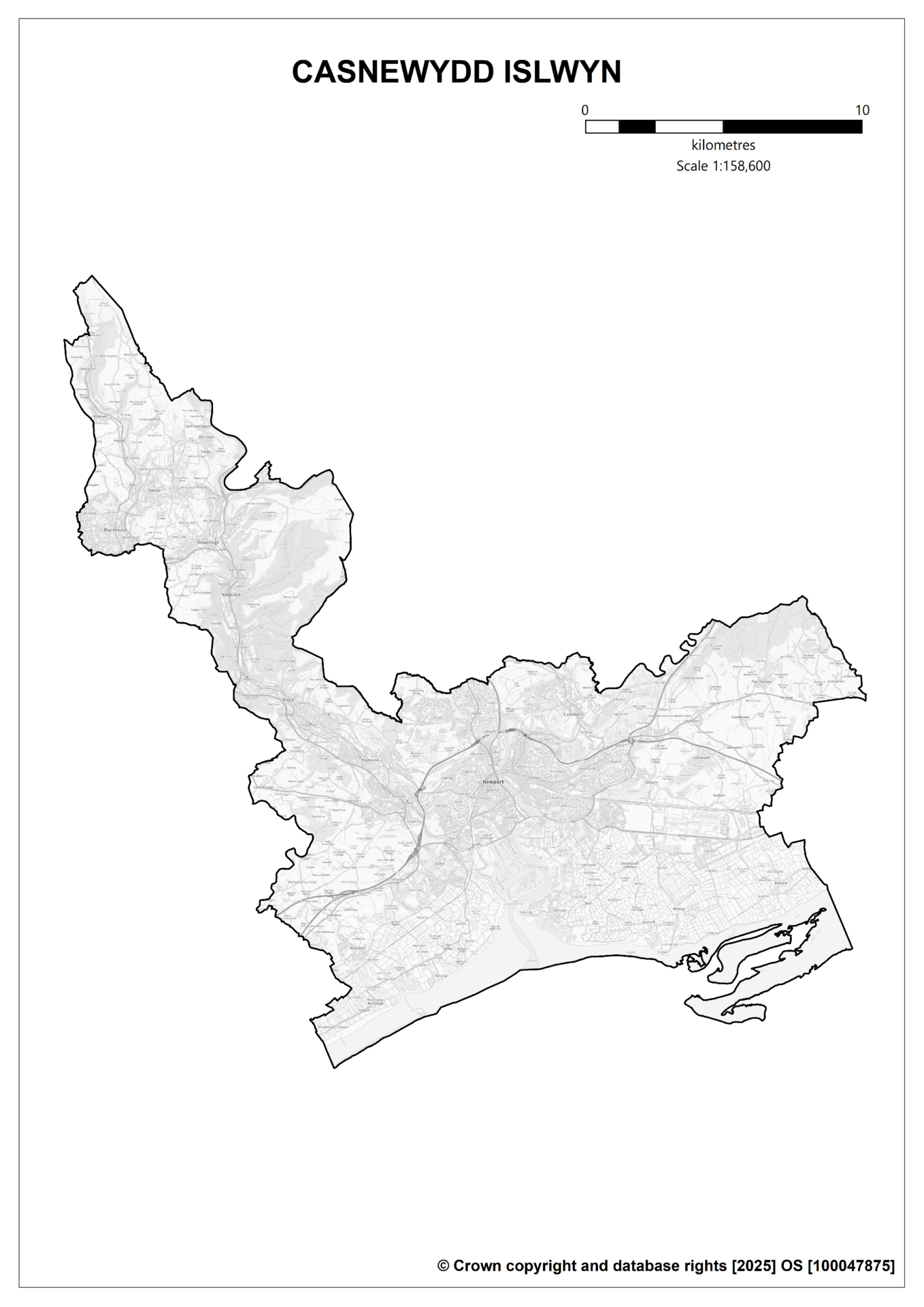 The new Casnewydd Islwyn constituency