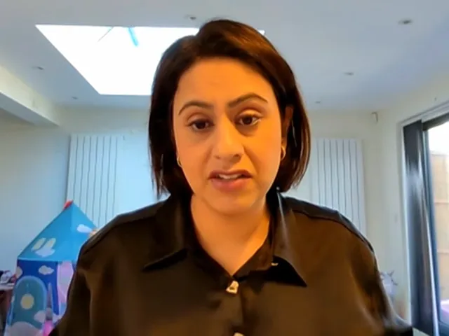 Dame Sara Khan giving evidence remotely to the Senedd's equality committee