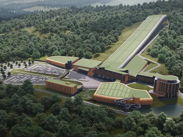 How the ski slope development could look