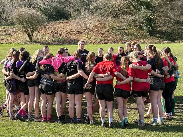 South Wales Jets U14s girls' team training together for the first time
