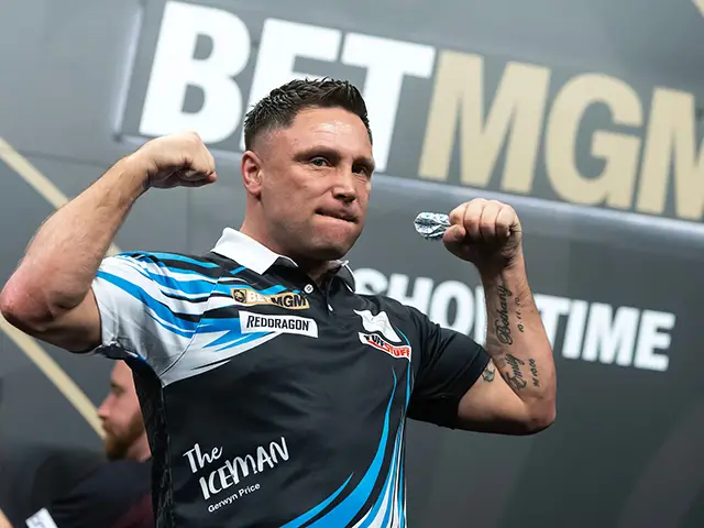 Gerwyn Price won Premier League Darts Night 12 in Liverpool
