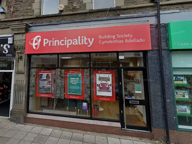 Principality's branch on Blackwood High Street