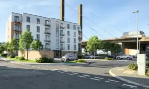 Artist impression of proposed apartments off Coverack Road, Newport