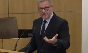 Health secretary Jeremy Miles