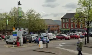 Twyn car park, Caerphilly