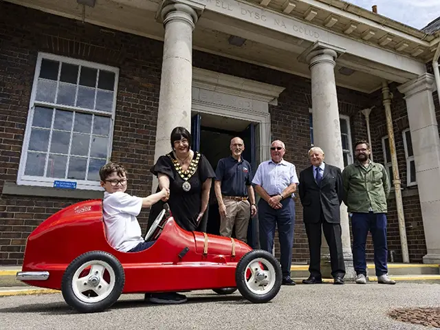 More than 32,000 Austin pedal cars were produced in Tir y Berth