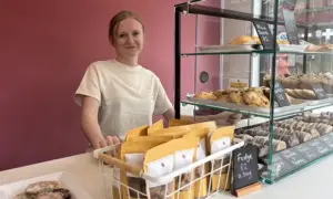 Bethan Greenslade, owner of Cwtch Bakes