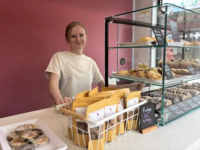 Bethan Greenslade, owner of Cwtch Bakes