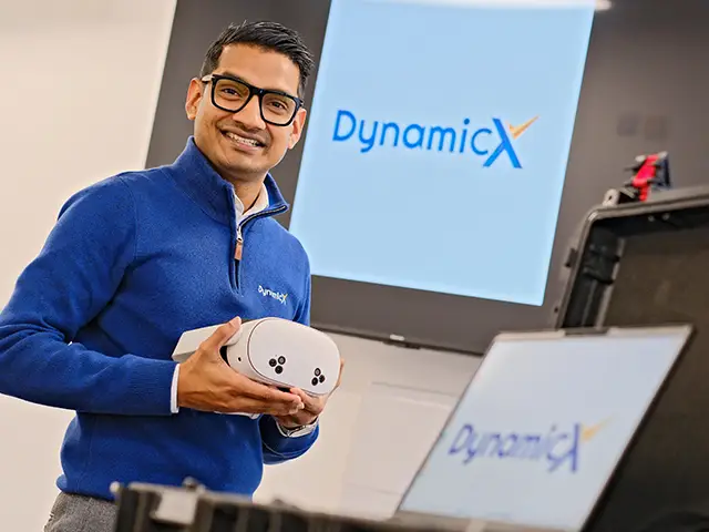 Mahesh Dilhan, of Caerphilly-based Dynamic X