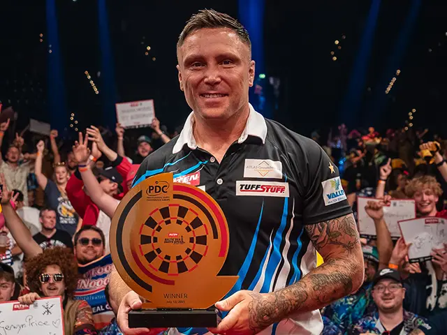 Gerwyn Price won the Baltic Sea Darts Open