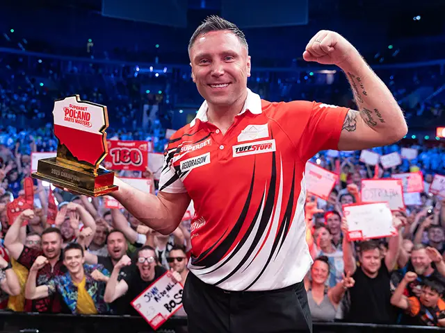 Gerwyn Price won the Poland Darts Masters