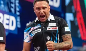 Gerwyn Price is through to the second round of the World Matchplay