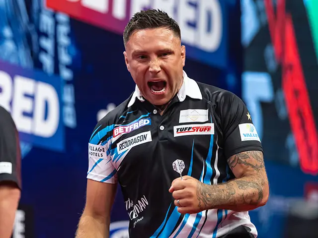 Gerwyn Price is through to the second round of the World Matchplay
