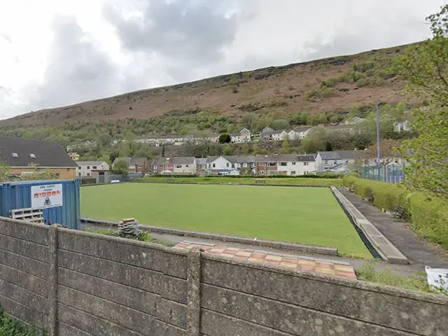 New Tredegar Bowls Club, pictured in May 2021