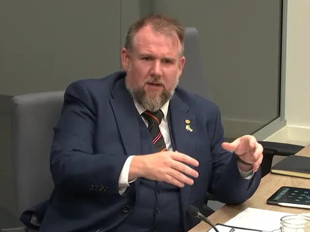 South Wales East's Plaid Cymru MS Peredur Owen Griffiths