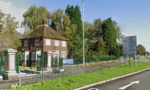 Tredegar Park Lodge, pictured in October 2024